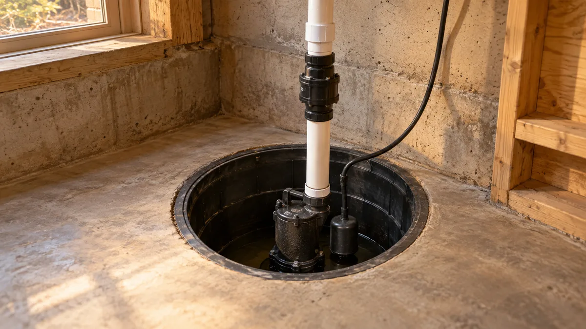 Sump Pump Installation & Repair
